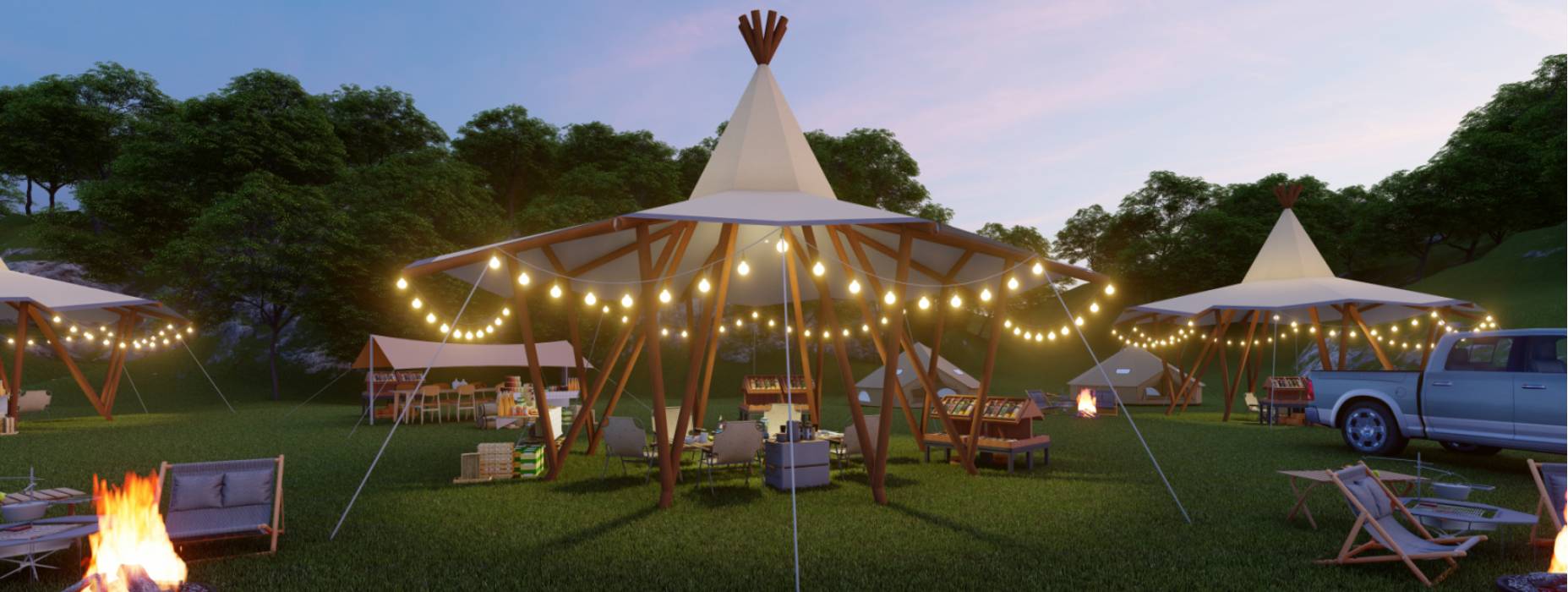 大石桥市露营帐篷酒店厂家